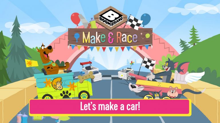 Boomerang Make and Race Scooby-Doo Racing Game