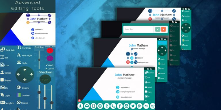 Business Card Maker Free Visiting Card Maker photo