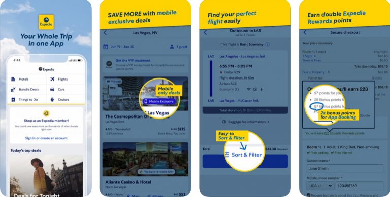Expedia โรงแรม เที่ยวบิน และดีลท่องเที่ยว