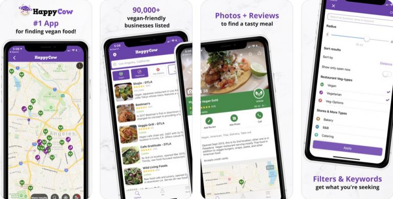 Find Vegan Restaurants & Vegetarian Food- HappyCow