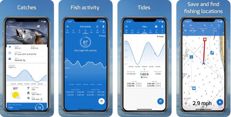 Fishing Points GPS, Tides & Fishing Forecast