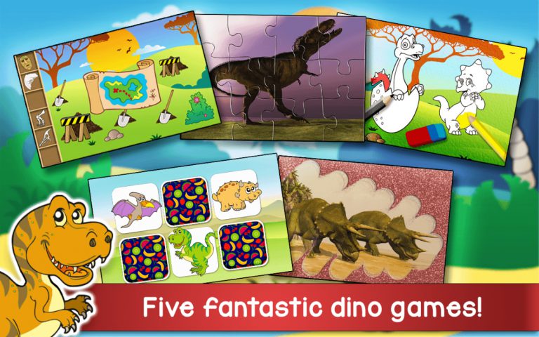 Kids Dino Adventure Game - Free Game for Children