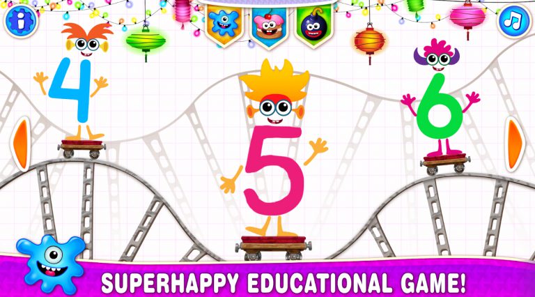 Learning numbers for kids! Writing Counting Games!