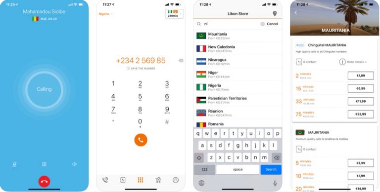 Libon - International calls