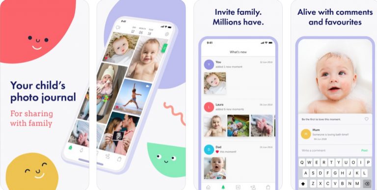 Lifecake - Baby milestone & private photo album