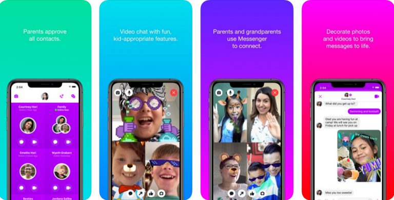Messenger Kids – แอพรับส่งข้อความสำหรับเด็ก