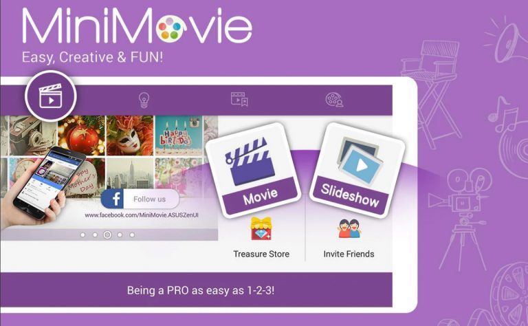 MiniMovie-ตัดต่อวิดีโอสไลด์