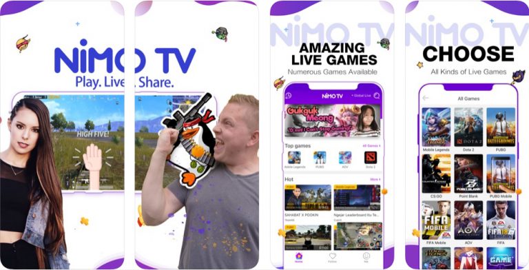 Nimo TV – Play Live Share