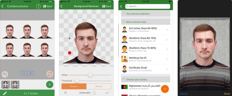 Passport Size Photo Maker - ID Photo Application