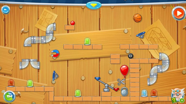 Rube's Lab - Physics Puzzle
