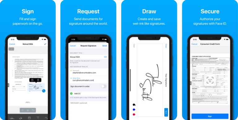 SignEasy เซ็นและกรอกเอกสาร PDF และเอกสารอื่นๆ