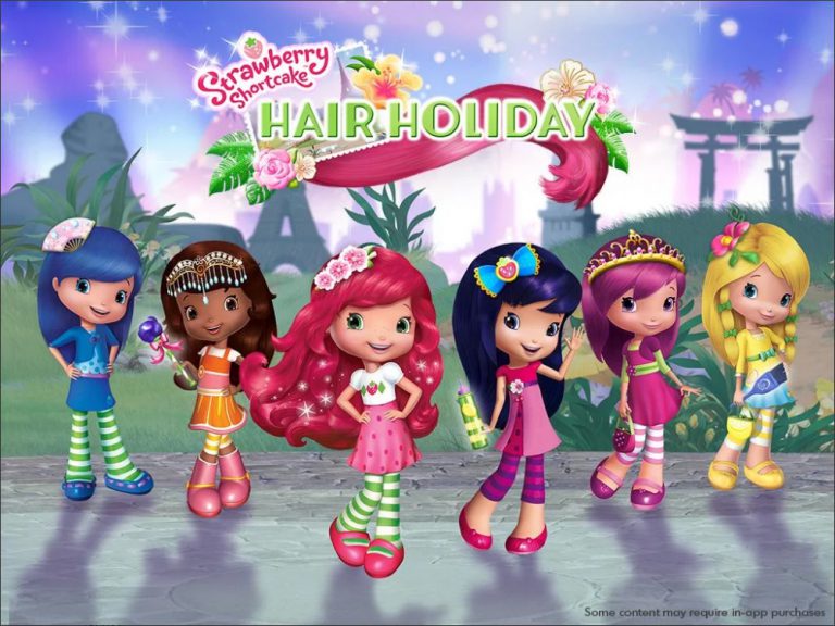 Strawberry Shortcake Hair