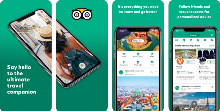 TripAdvisor โรงแรม ร้านอาหาร เที่ยวบิน ท่องเที่ยว