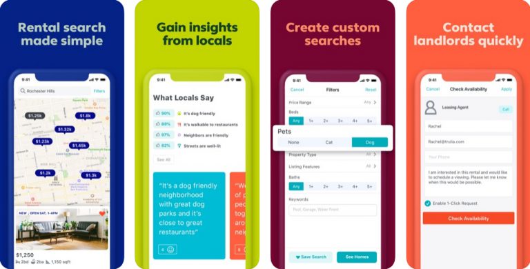 Trulia Rent Apartments & Homes