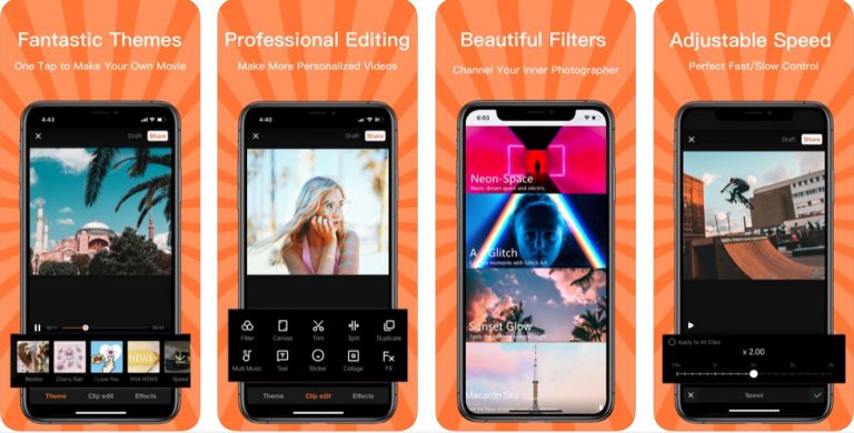 VivaVideo แอพตัดต่อวิดีโอ เพลงฟรี
