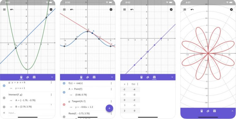 เครื่องคิดเลขกราฟิก GeoGebra