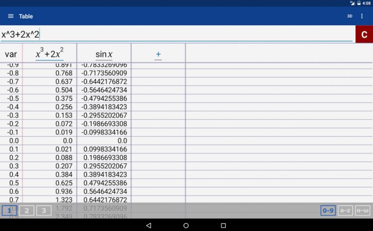 เครื่องคิดเลขกราฟโดย Mathlab
