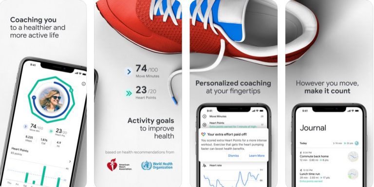 Google Fit ติดตามสุขภาพและกิจกรรม