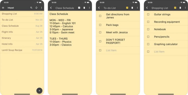 Inkpad Notepad & To do list