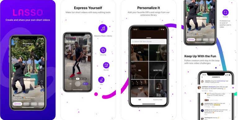 Lasso - short, fun videos