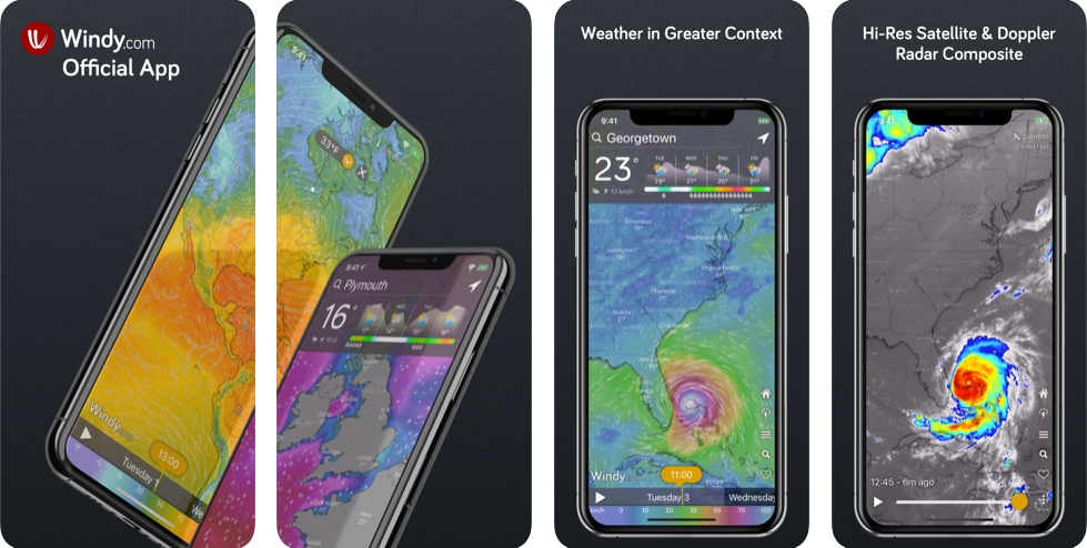 Windy.com – Weather radar and forecast – ThaiApp Center Thailand Mobile App & Games