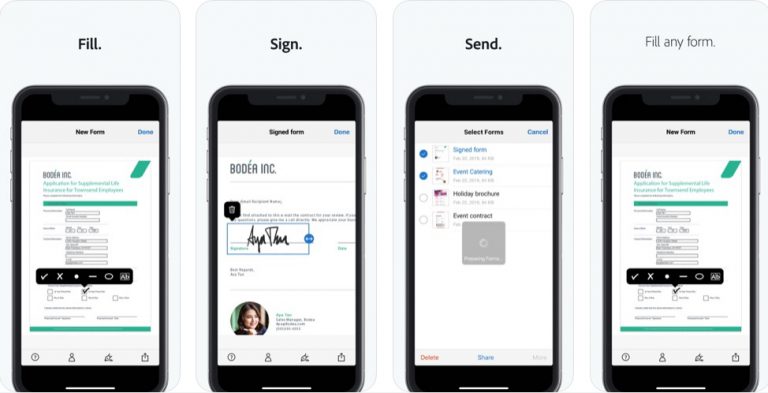 Adobe Fill & Sign Easy PDF Doc & Form Filler