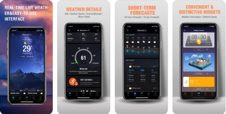 Amber Weather พยากรณ์อากาศ