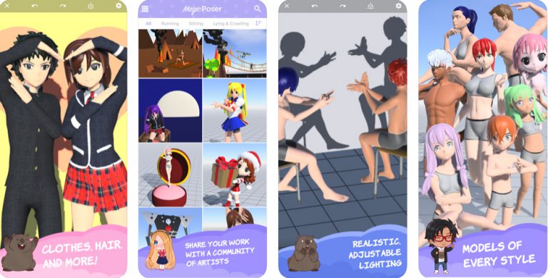 MagicPoser–เครื่องมือโพสศิลปะ