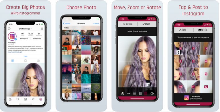 PhotoSplit - Photo Grid Maker for Instagram