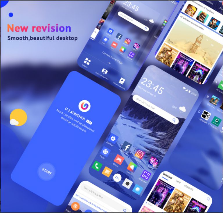 U Launcher Lite-New 3D Launcher 2019 ซ่อนแอพ