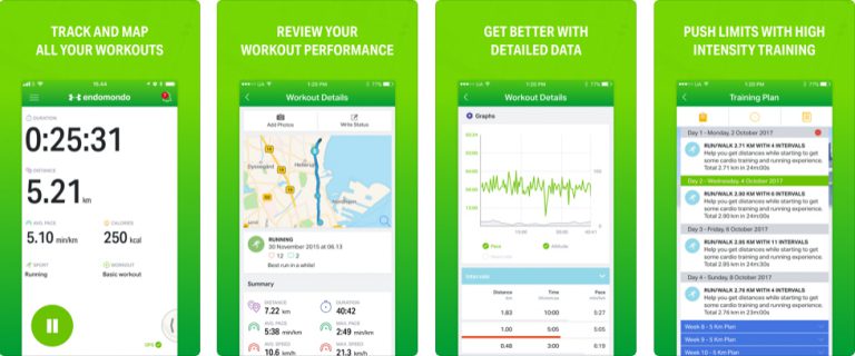 Endomondo - วิ่ง ปั่นจักรยาน